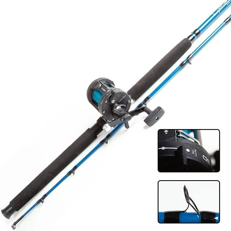 Combo Fission Blue Boat 30 + 180cm 30-40LB