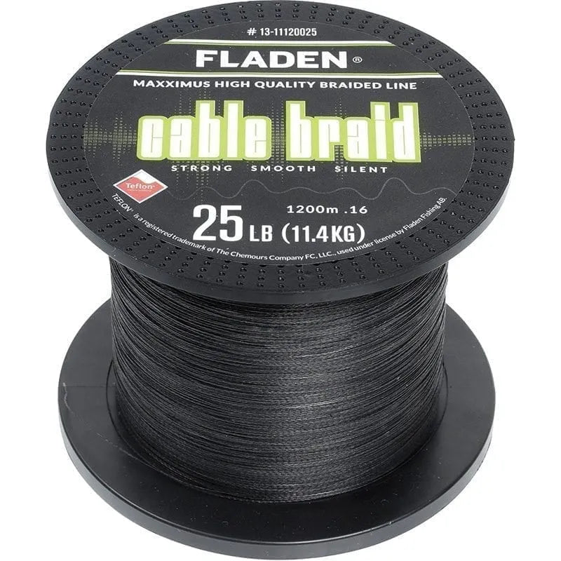 Maxximus Cable Braid black 1200m