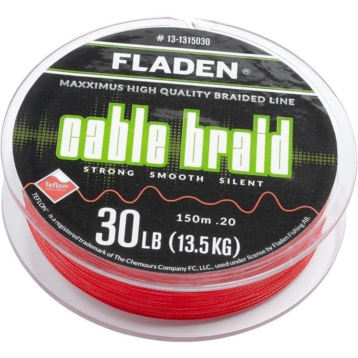 Maxximus Cable Braid röd 0.16mm 25lbs 11.4kg