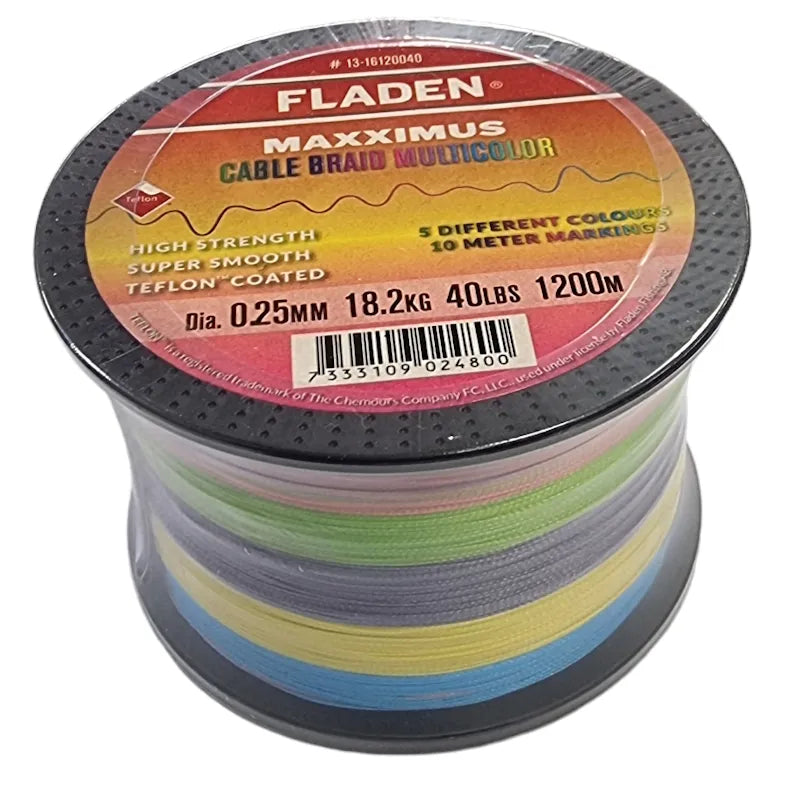Maxximus Cable Braid Multicolor 1200m