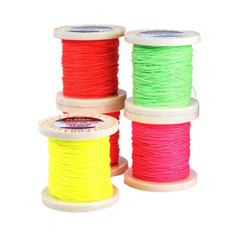 Fladen Tackelslang 2mm – 1m (Orange/Rosa/Gul)