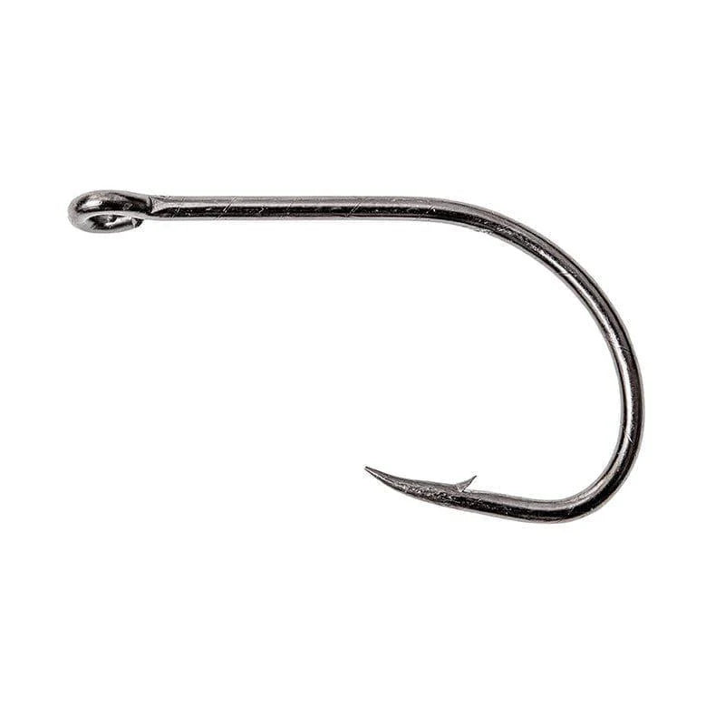 Maxximus black nickel short shank single hook