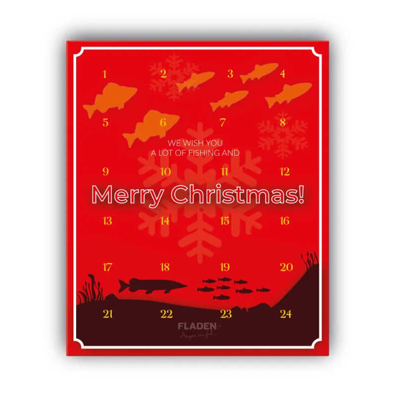 Fiskejulkalender 3.0 24 delar