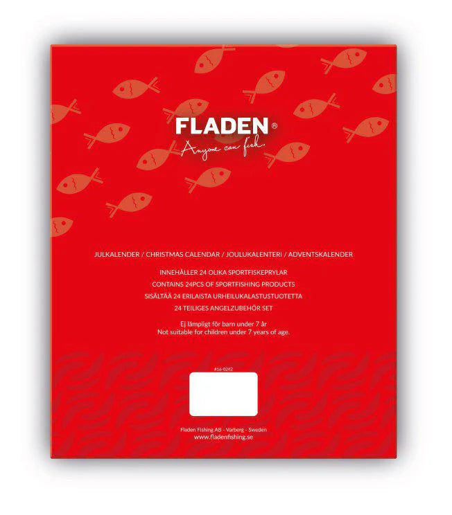 Fiskejulkalender 3.0 24 delar