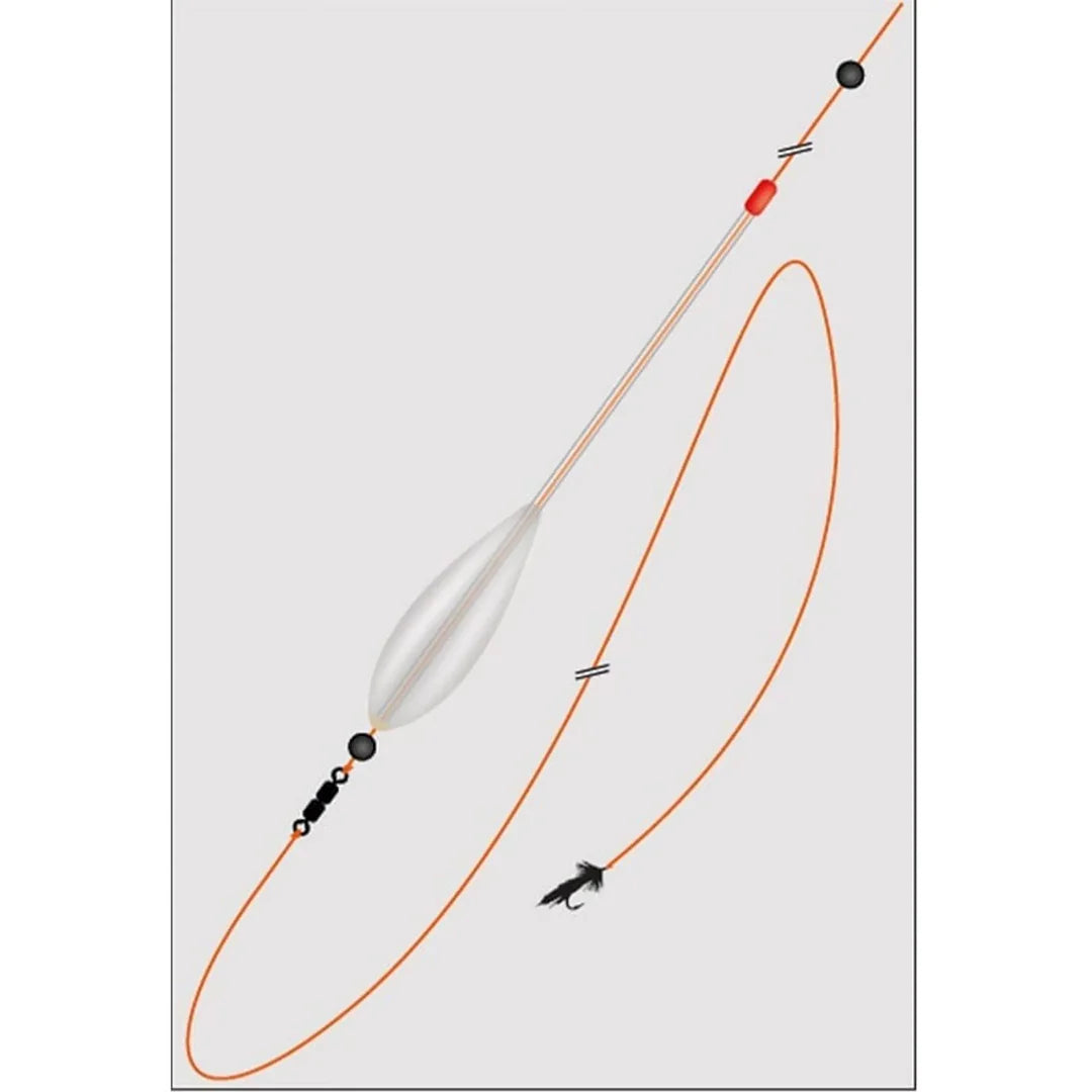 Bomb-float set Havsöring Ready-to-fish