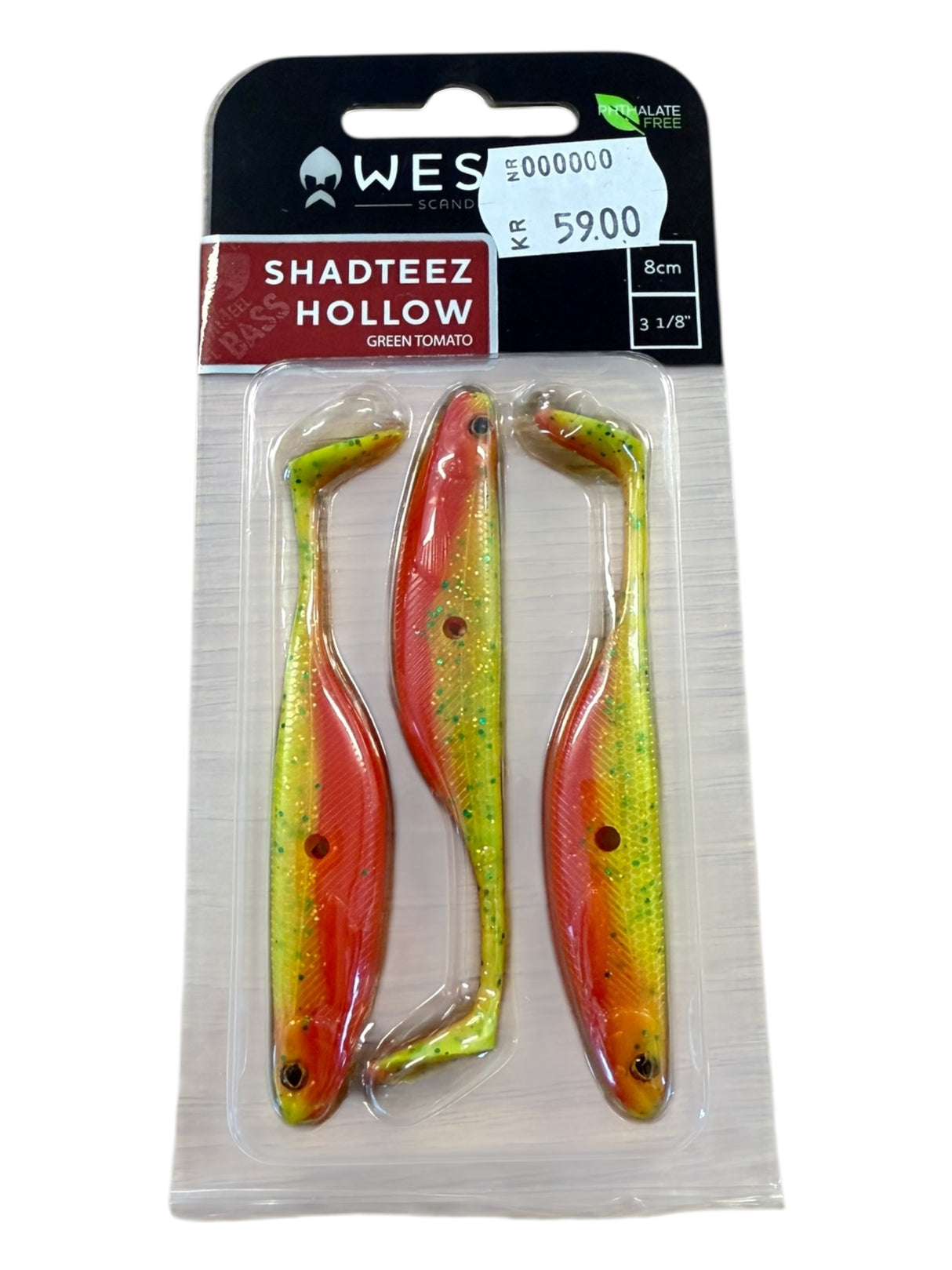 Westin Shadteez Hollow 8cm 3-pack