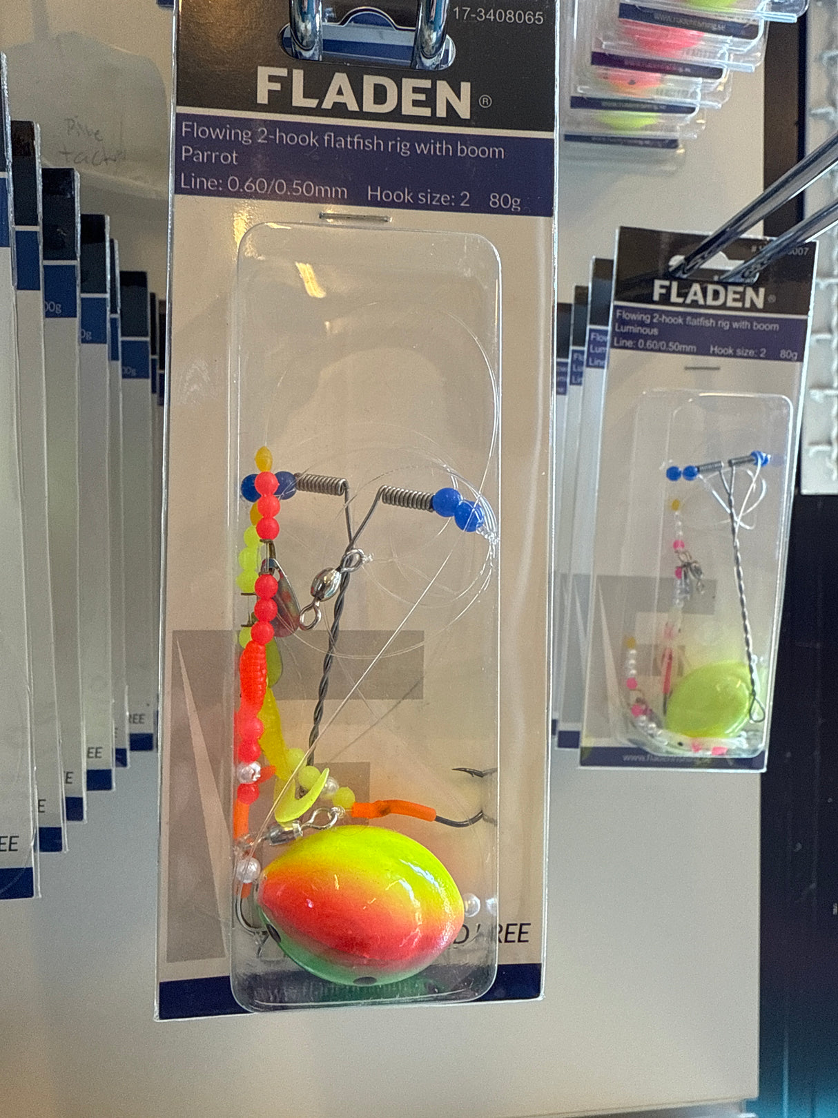 Fladen Flowing 2-hook flatfish rig with boom