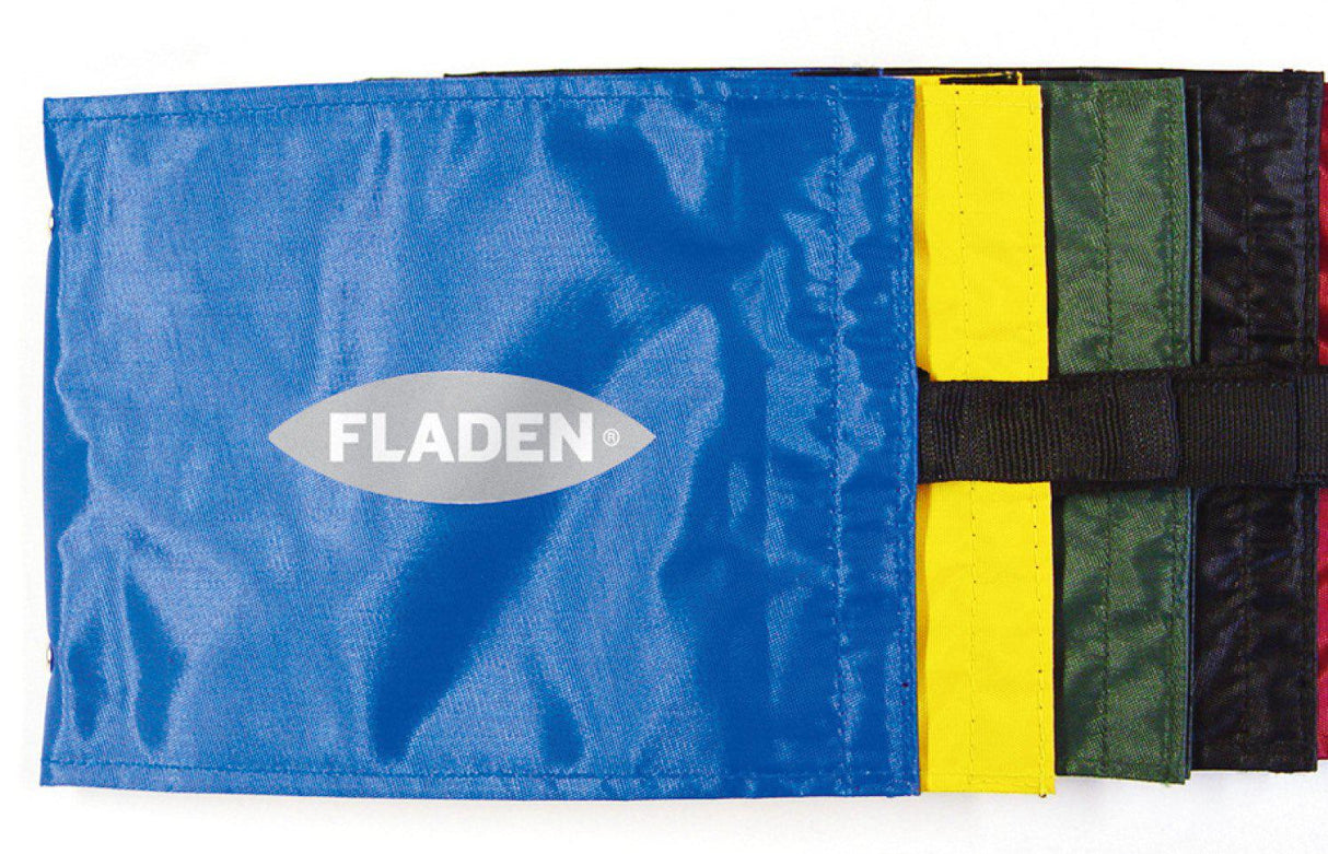 Tackelpärm med 10 plastfickor 20x16cm Gul