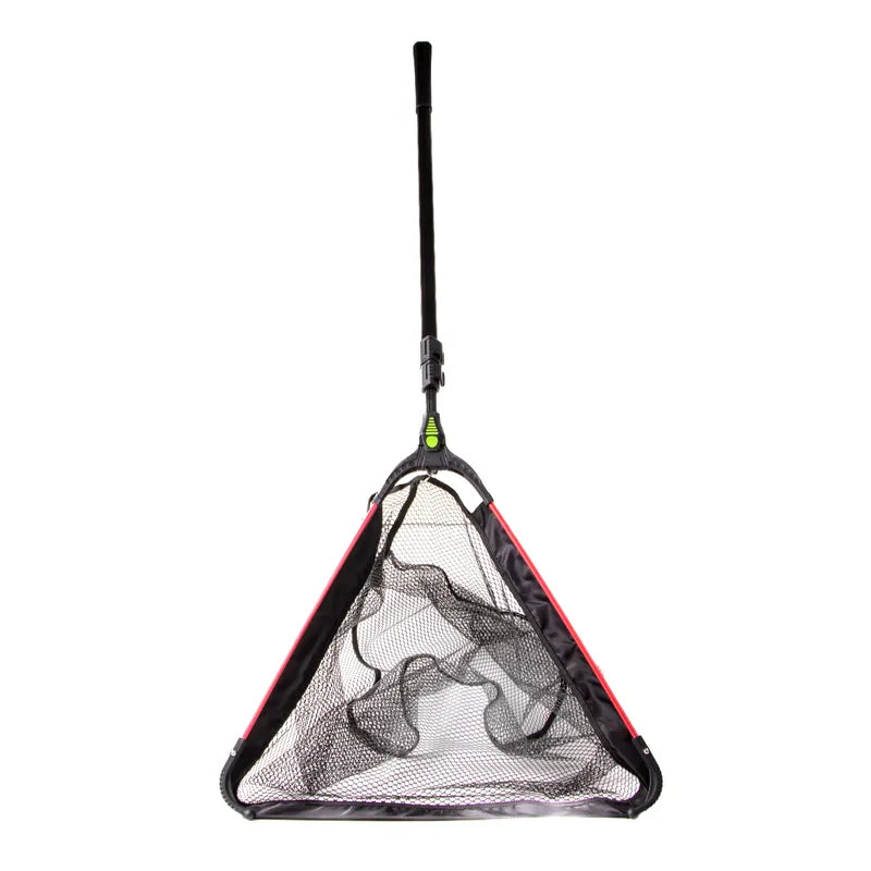 Fladen Håv 50×50 cm – 2,3 m – 3-sektioner med Gummimaskor