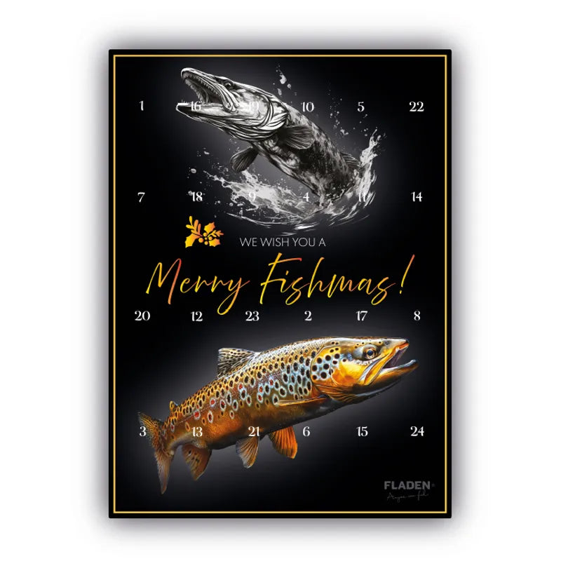 Fiskejulkalender 4.0 – 24 delar Deluxe