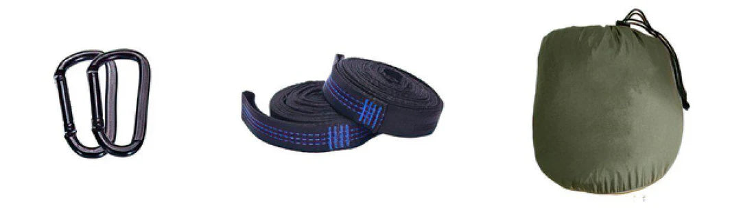 Hängmatta med myggnät grön