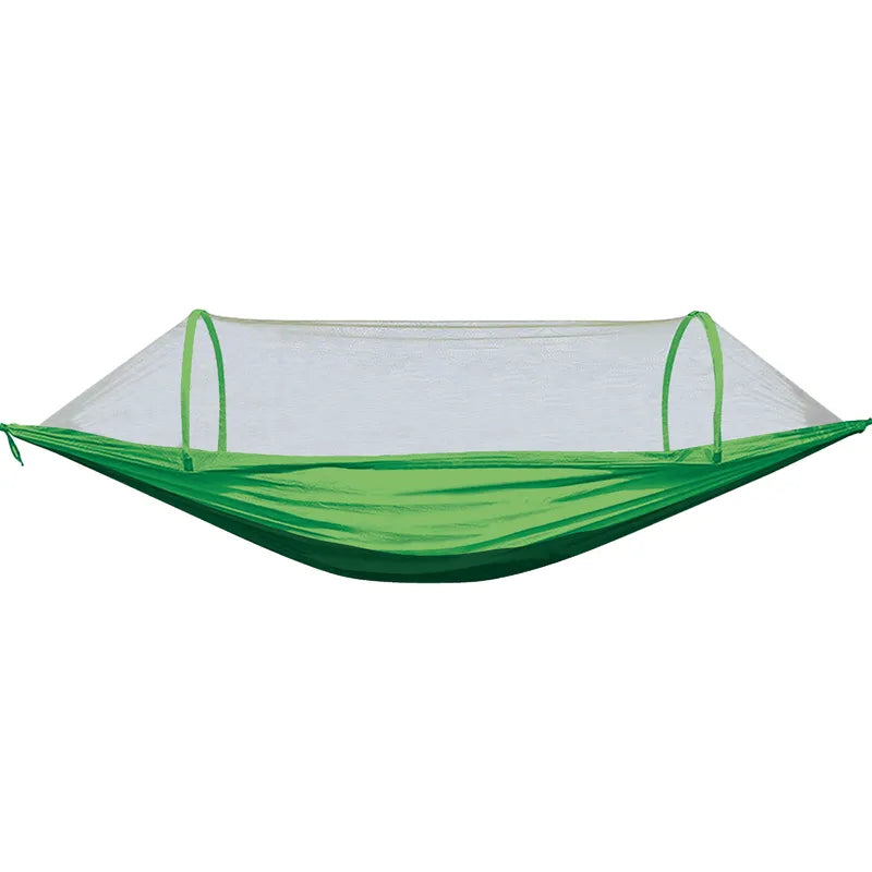 Hängmatta med myggnät grön