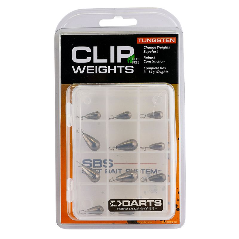 DARTS CLIP WEIGHTS TUNGSTEN BOX