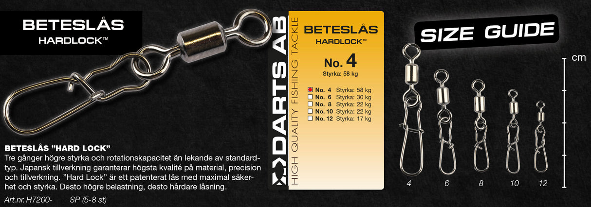 Darts Hardlock (paket 7-8st)