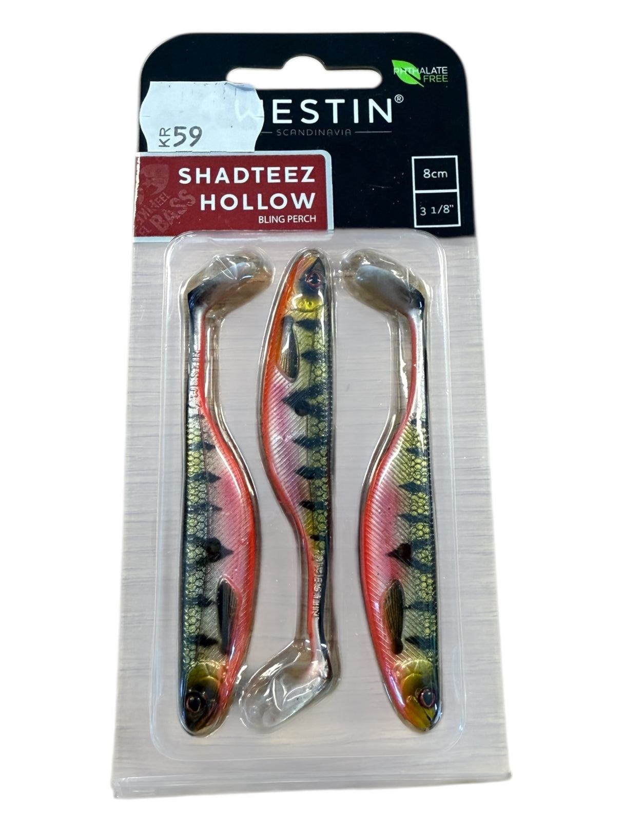Westin Shadteez Hollow 8cm 3-pack