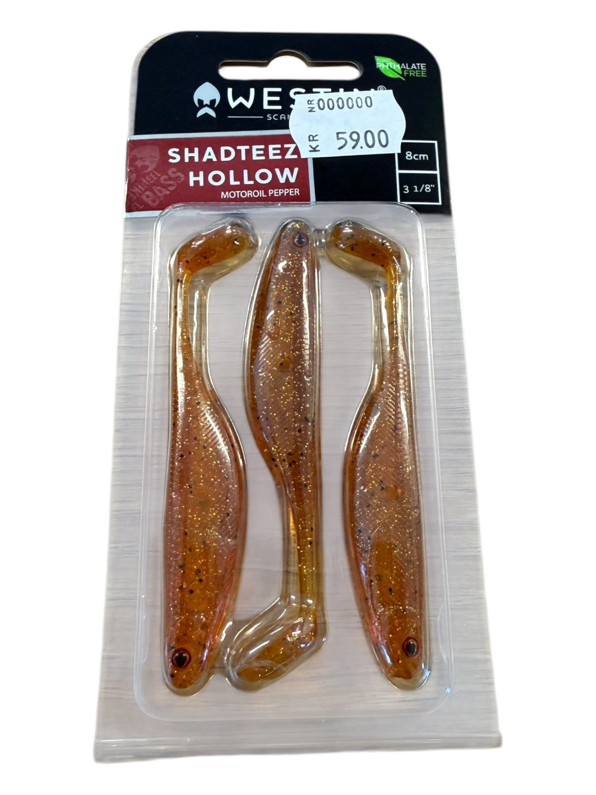 Westin Shadteez Hollow 8cm 3-pack