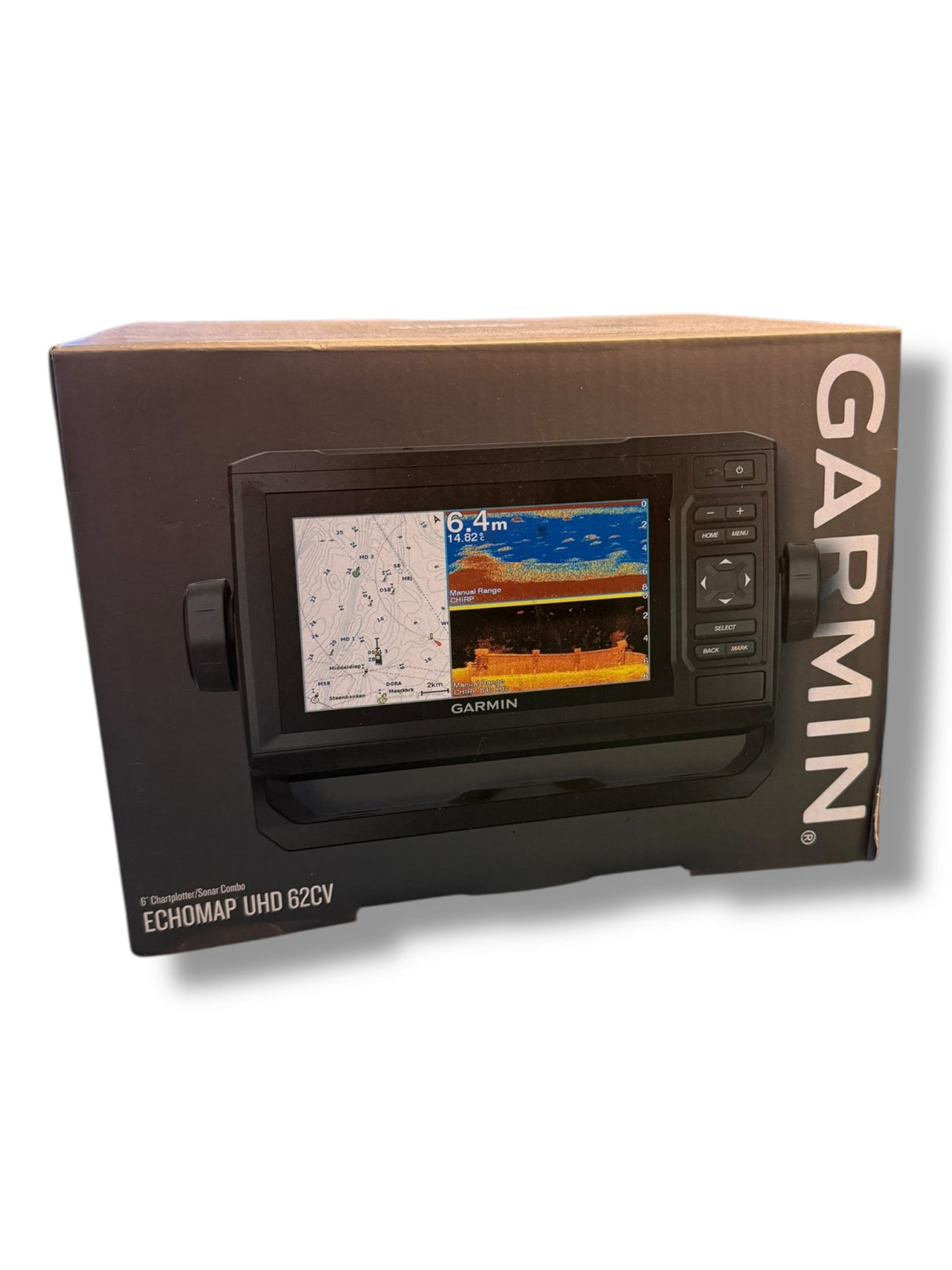 Garmin ECHOMAP UHD 62CV - Utan givare
