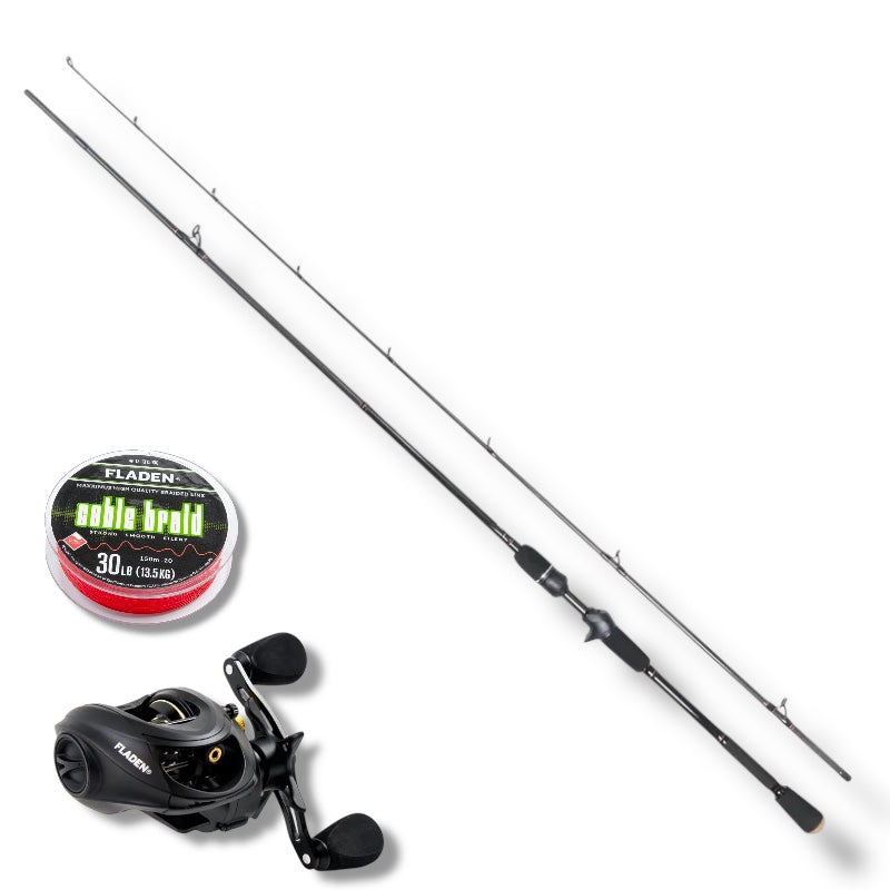 Spinnfiskeset med lågprofil - Lättare predatorfiske