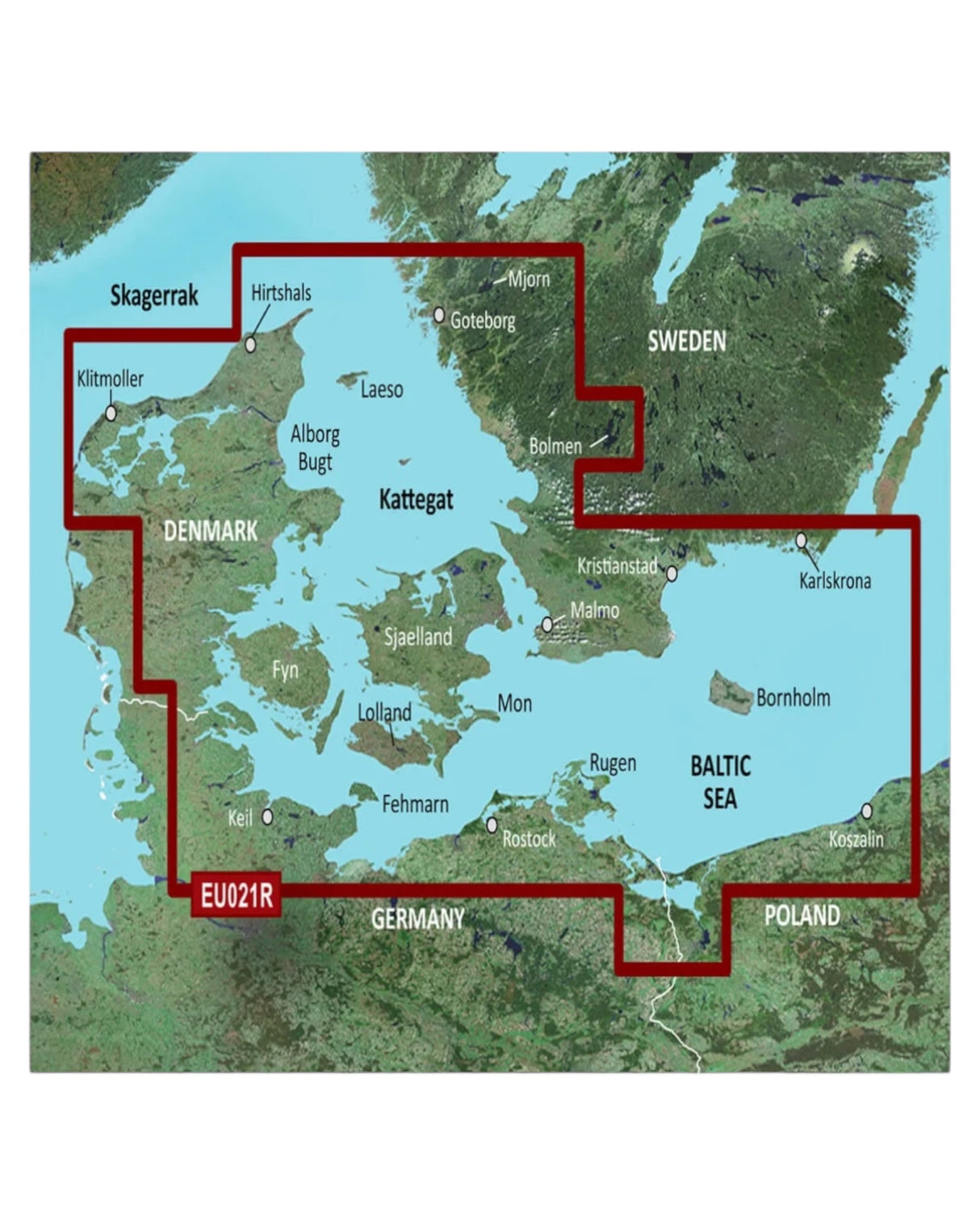 Denmark East-Sweden Southeast
BLUECHART G3 - MicroSD™/SD™-kort