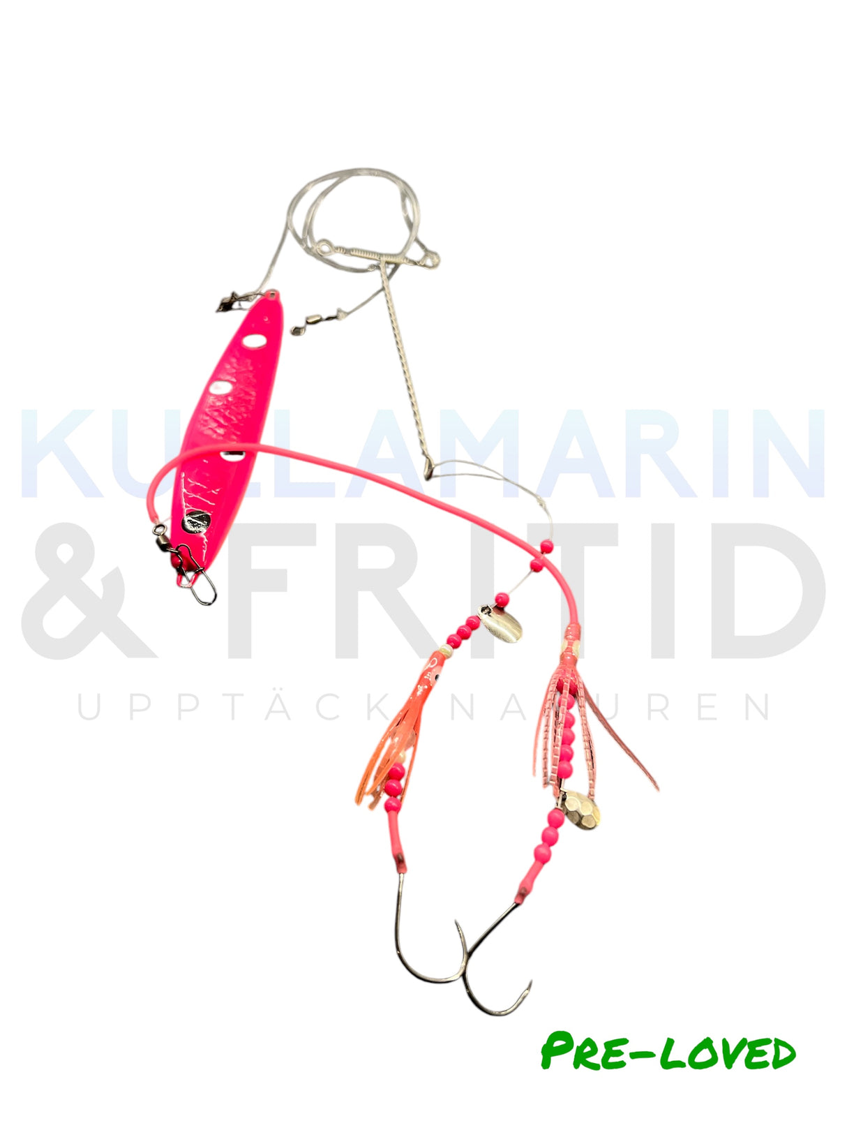 Handknutet Havsfisketackel - Plattfisk "Pre-Loved"