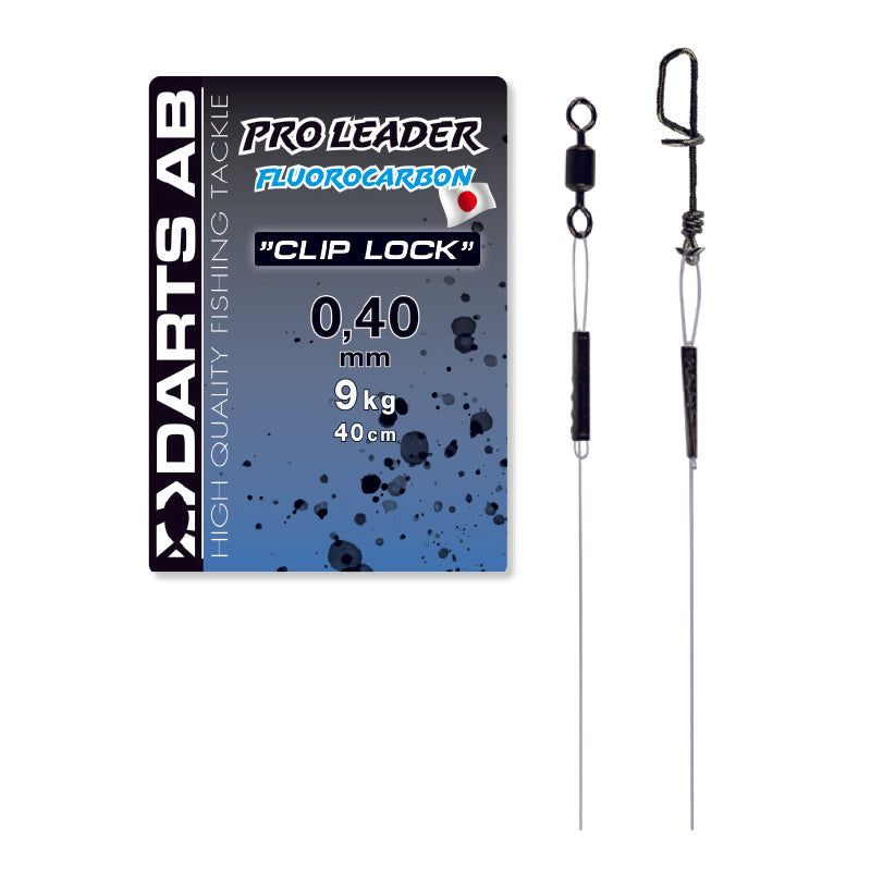 Tafs Cliplock Fluorocarbon 0.40mm 9kg
