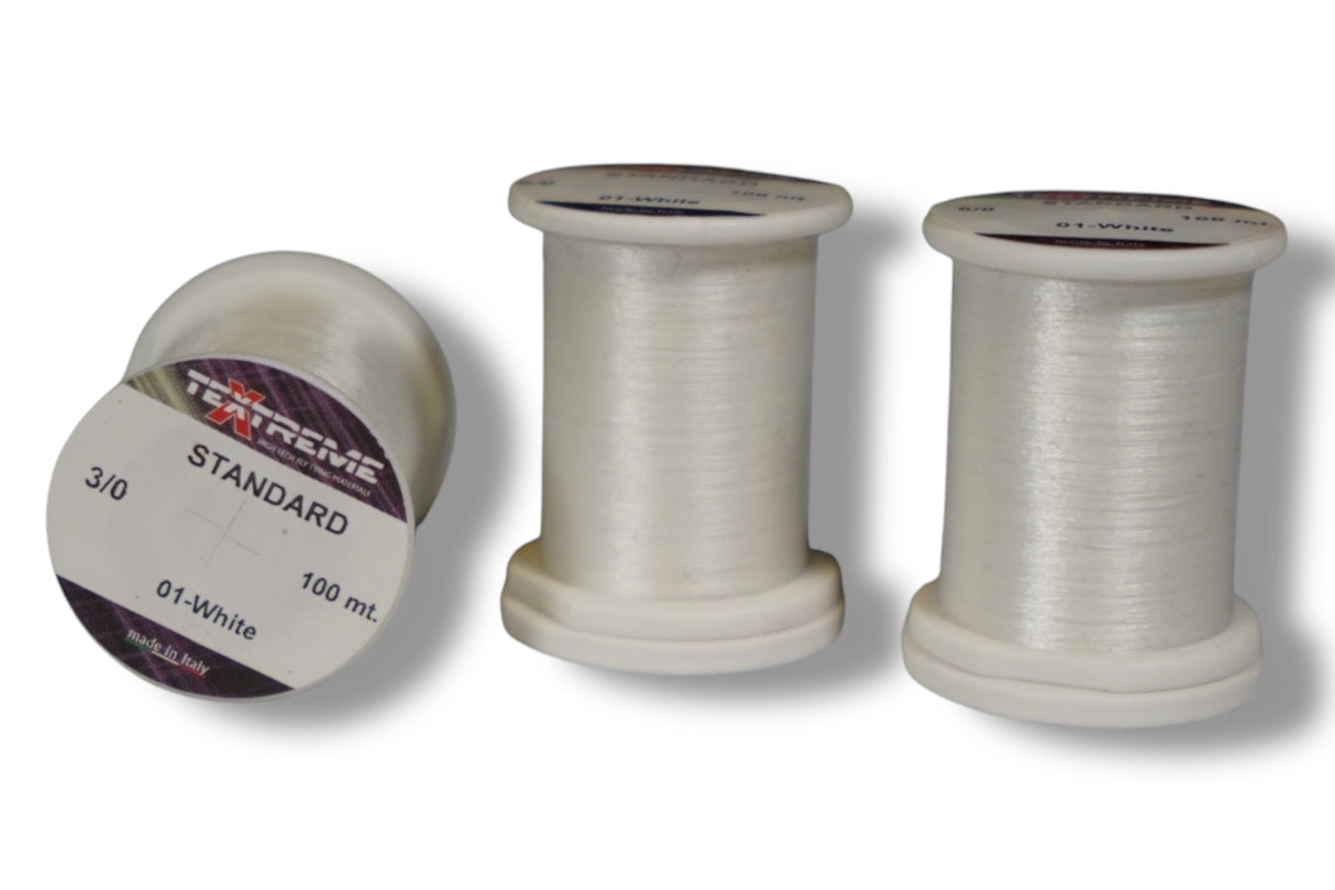 Textreme Bindtråd Standard - Vit (olika tjocklekar)